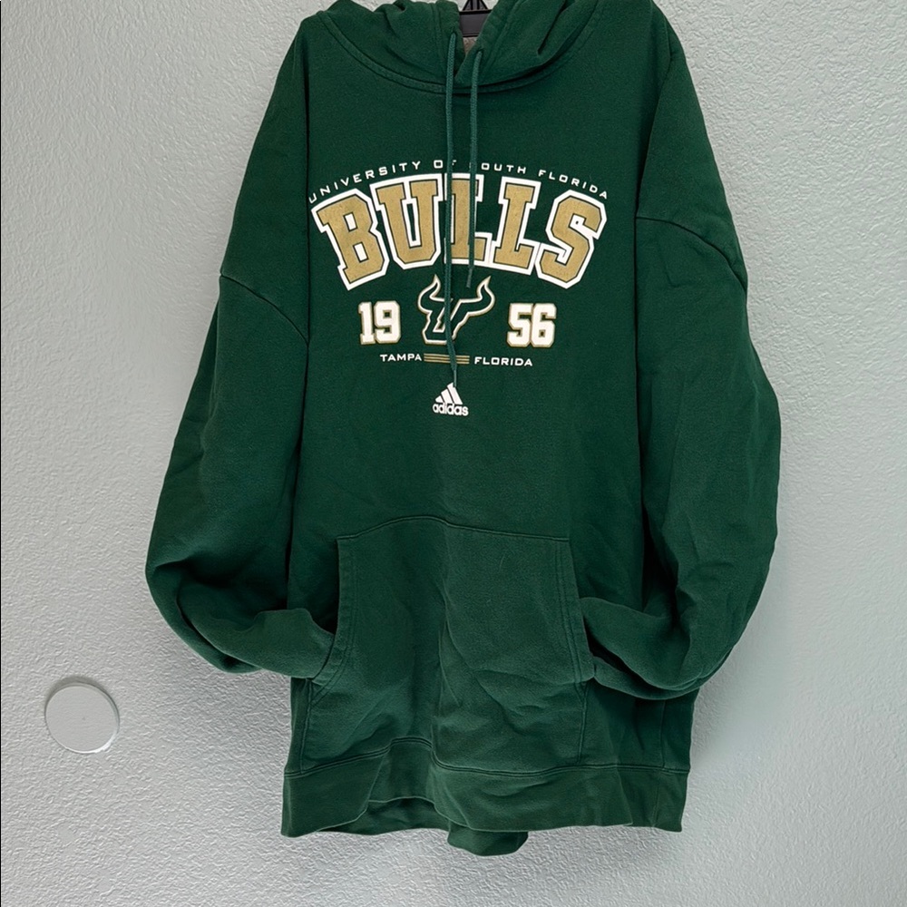 adidas Green USF Bulls Hoodie